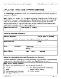 Fill Out Your California Soc 295 Template