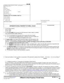 Fill Out Your California De 305 Template